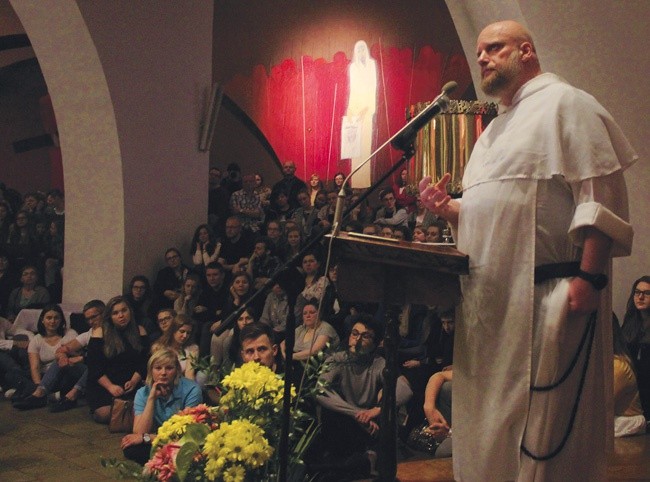 Znany dominikanin w Katowicach gościł w środę 25 kwietnia.