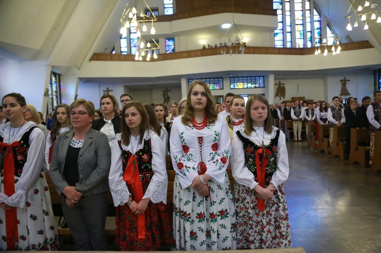 Bierzmowanie w Krościenku