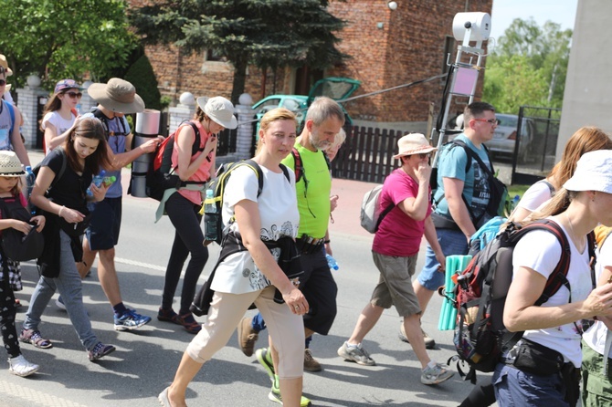 Łagiewniccy pielgrzymi na trasie - 2018 