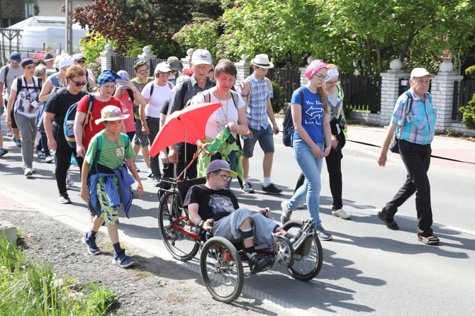 Łagiewniccy pielgrzymi na trasie - 2018 