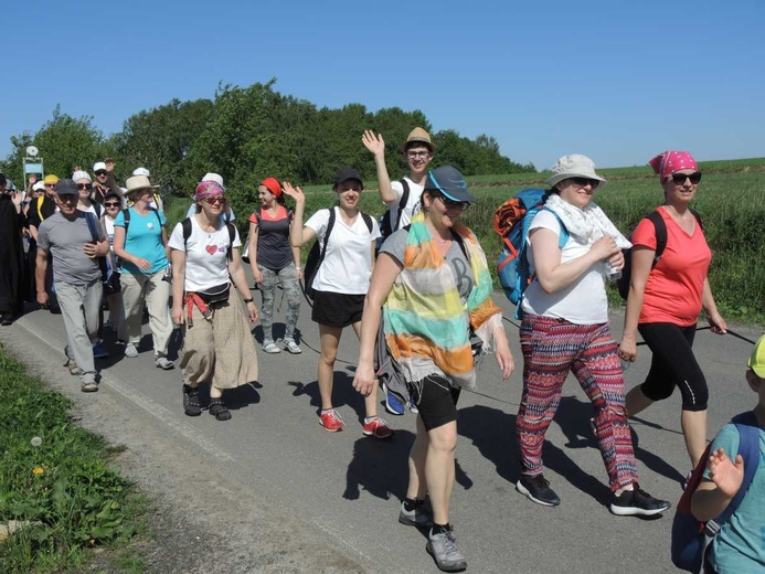 7 grup w drodze do Wieprza - 2. dzień - 2018