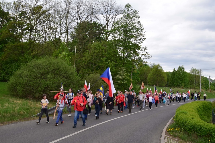 III pielgrzymka z Bogatyni do czeskich Hejnic