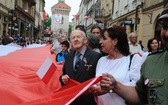 Bicie rekordu długości flagi narodowej Kraków 2018 - cz. 1