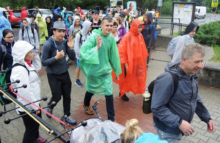 Łagiewniccy pielgrzymi na trasie - 3. dzień - 2018