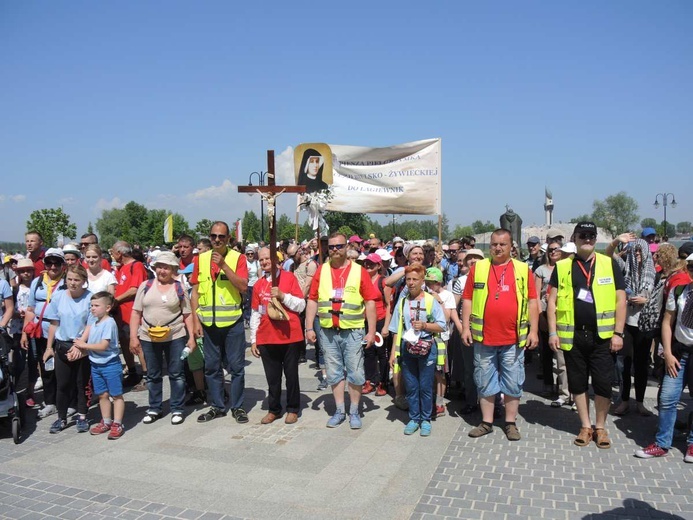 Pielgrzymi łagiewniccy w Centrum św. Jana Pawła II - 2018