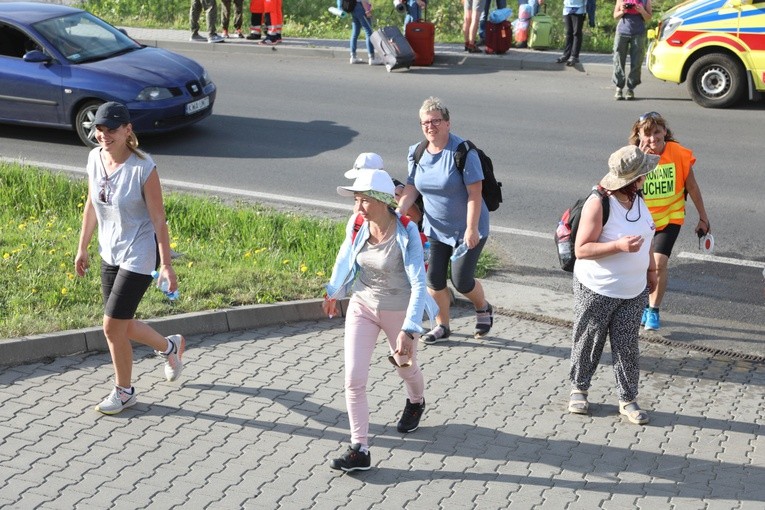 Powitanie pielgrzymów w Wysokiej - 2018