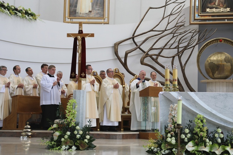 Msza św. na zakończenie pielgrzymki do Łagiewnik - 2018