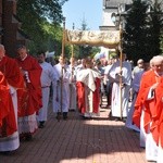 Pierwszy dzień wielkiego odpustu w Szczepanowie
