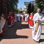 Pierwszy dzień wielkiego odpustu w Szczepanowie