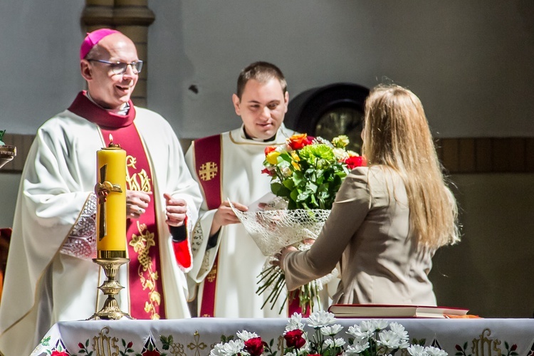 Prymicje bp. Ostrowskiego