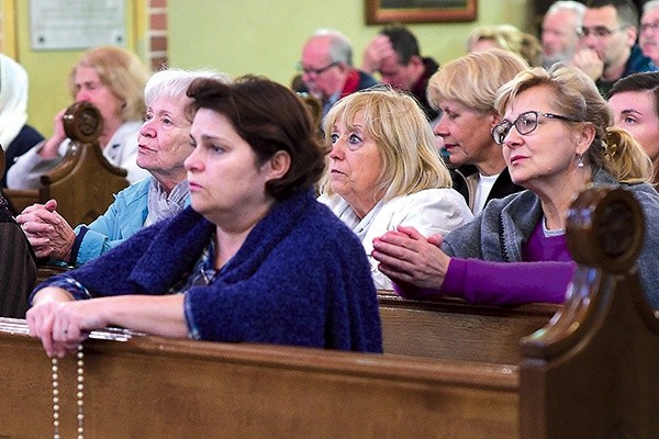 ▲	Po Mszy św. odbyła się wielogodzinna adoracja Najświętszego Sakramentu.