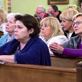 ▲	Po Mszy św. odbyła się wielogodzinna adoracja Najświętszego Sakramentu.