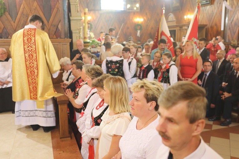 Poświęcenie kościoła i ołtarza w Żabnicy