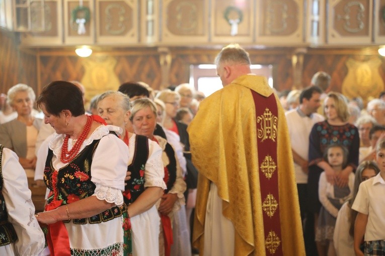 Poświęcenie kościoła i ołtarza w Żabnicy