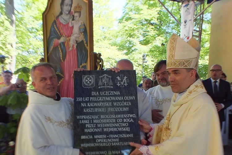 Wejherowskie uroczystości i powrót 350. Pielgrzymki Oliwskiej