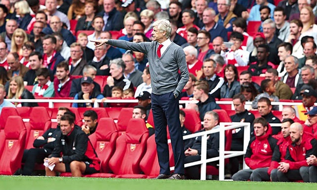 Arsene Wenger dyrygował grą Arsenalu przez 22 lata