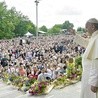 Franciszek jest pierwszym papieżem, który spotkał się z mieszkańcami Loppiano w ich mieście.