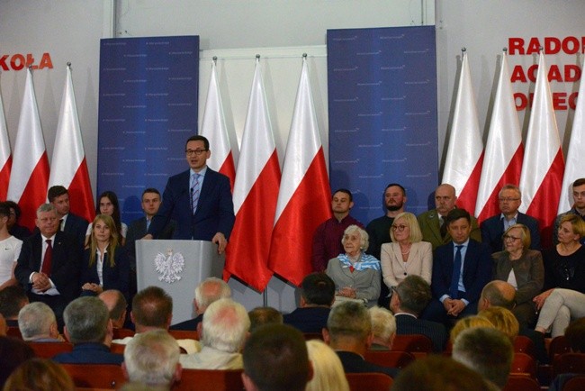 Premier Mateusz Morawiecki w Radomiu