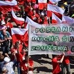 Wejście pielgrzymki z Łowicza na Jasną Górę - cz. 1