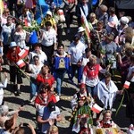 Wejście pielgrzymki z Łowicza na Jasną Górę - cz. 1