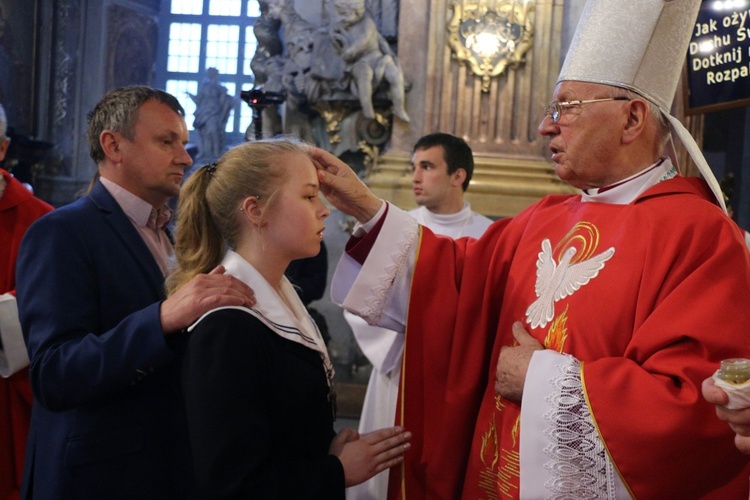 Bierzmowanie w Zesłanie Ducha Świętego