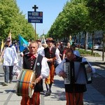 Wejście pielgrzymki z Łowicza na Jasną Górę - cz. 2