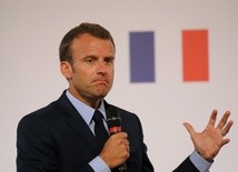 Macron potępiany za "uznanie podziałów rasowych"