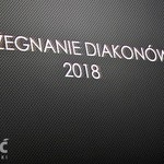 Pożegnanie diakonów 2018