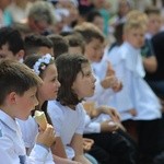 Dzieci pierwszokomunijne w Janowie Lubelskim