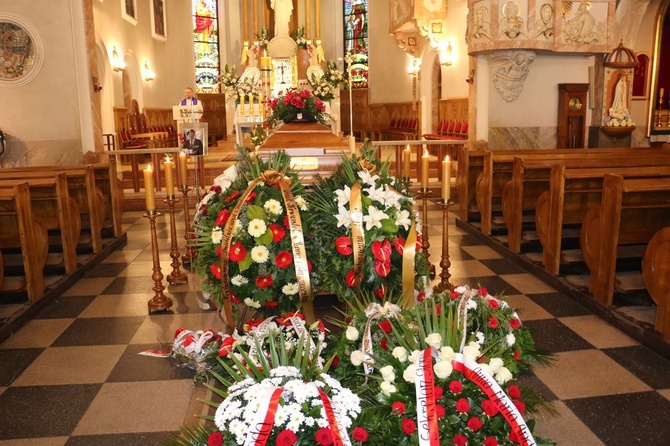 Pogrzeb płk. Mieczysława Heroda