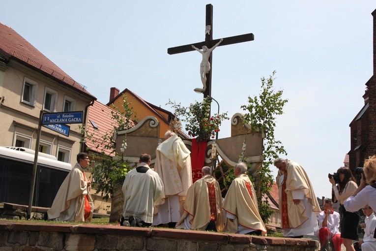 Msza św. i procesja Bożego Ciała w Ziębicach