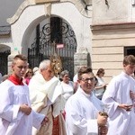 Msza św. i procesja Bożego Ciała w Ziębicach