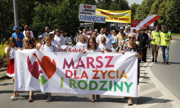 Marsz dla Życia i Rodziny w Oświęcimiu