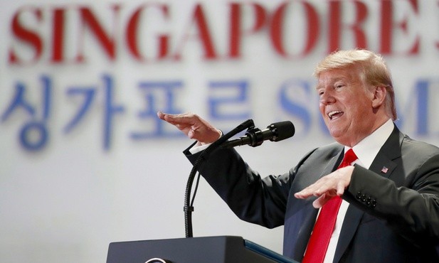 Trump zapowiada denuklearyzację Korei Płn.