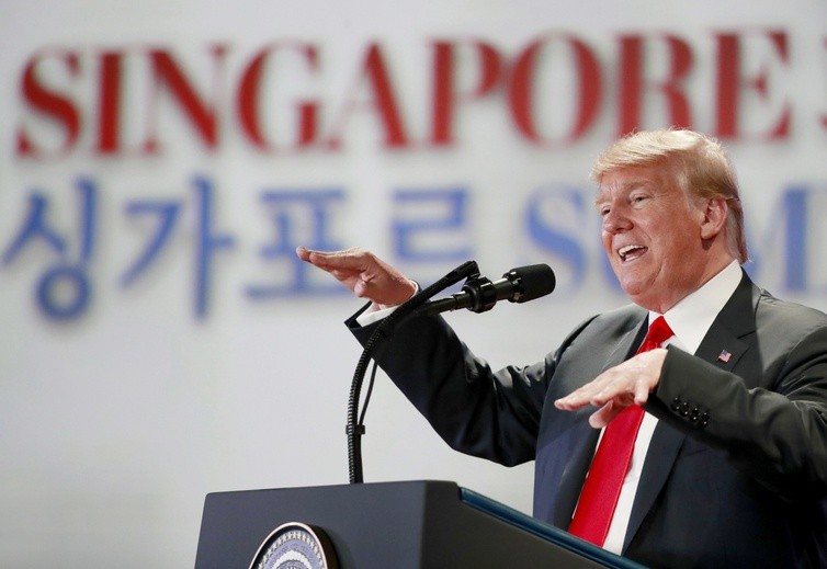 Trump zapowiada denuklearyzację Korei Płn.