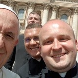 Selfie z papieżem Franciszkiem