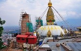 Stupa Swayambhunath, święte miejsce buddyzmu.