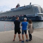 Statek "Mein Schiff 1" w gdyńskim porcie