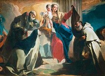 Kto umrze w szkaplerzu, nie zazna ognia wiecznego – obiecała Maryja, która ukazała się generałowi karmelitów św. Szymonowi Stockowi. Szkaplerz to znak zbawienia, ratunek w niebezpieczeństwach i przymierze pokoju.