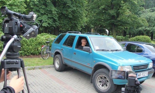Ten samochód pojechał z darami na Ukrainę