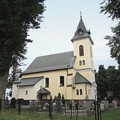 ▼	Kościół parafialny.