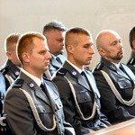 Spotkanie świdnickich policjantów na Mszy św.