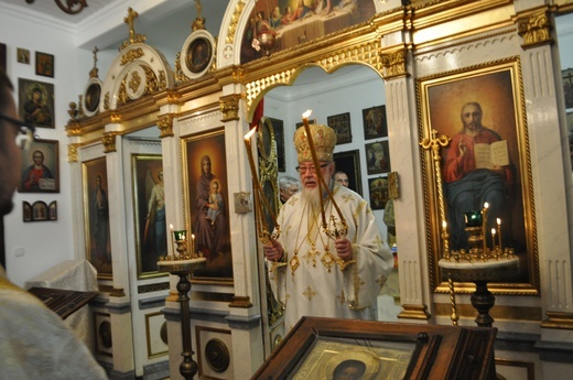 Abp Sawa w płockiej cerkwi