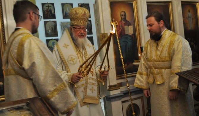Nowy ołtarz braci prawosławnych