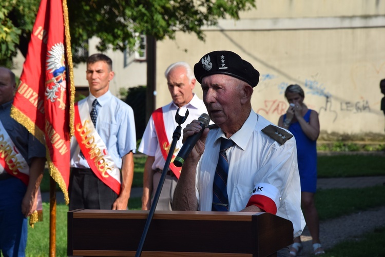 74. rocznica wybuchu powstania warszawskiego - obchody w Żyrardowie