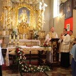 Biskup Andrzej Jeż w Siedliskach k. Bobowej