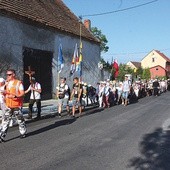 ▲	Franciszkańska grupa nr 10 należała w tym roku do najliczniejszych.