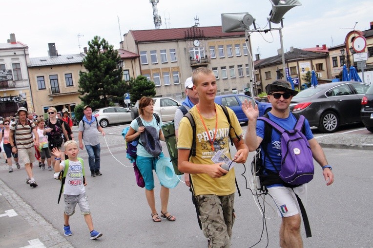 Wspólnota I prądnicka 38. PPK podczas postoju w Wolbromiu