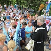 Pątnicy z Oświęcimia u franciszkanów w Gołonogu