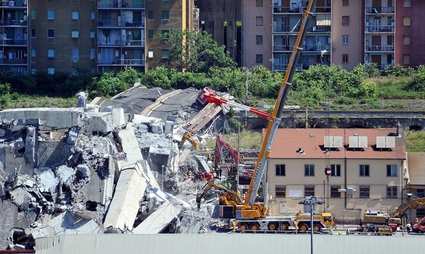 Obcokrajowcy wśród ofiar katastrofy w Genui
